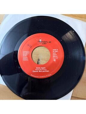 David McLachlan - Smile Again 45rpm VG+ R17